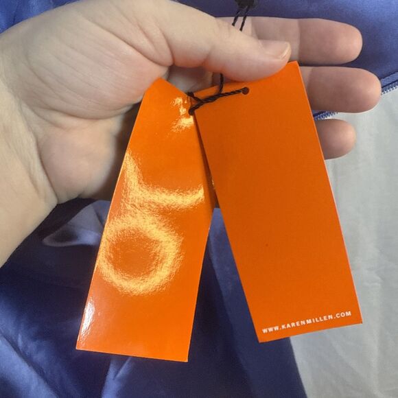 Karen Millen DL210 Pale Blue Cocktail Dress Size 4 NWT - Picture 15 of 16